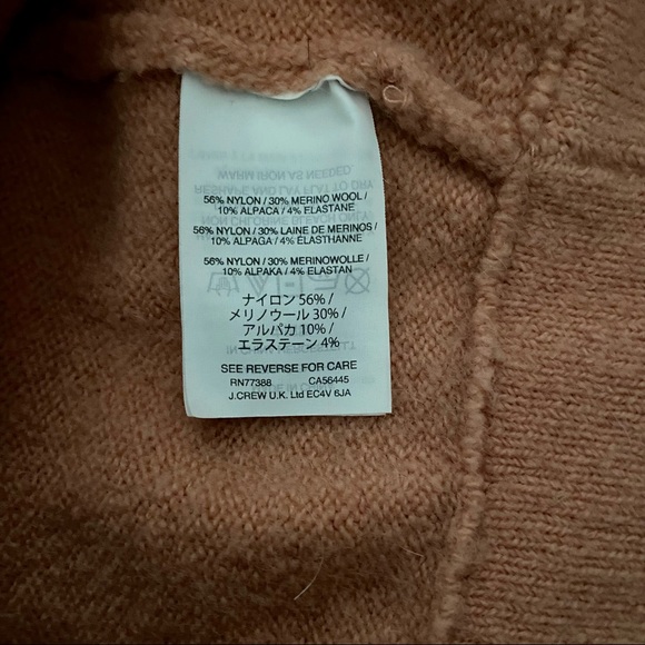 Madewell Faux Wrap Pullover Sweater - Picture 5 of 5